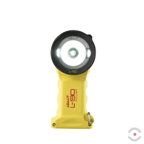 Latarka Ex ATEX Topserw ADALIT L-90P bateryjna, kątowa, 3*LED, Zone ‘0’