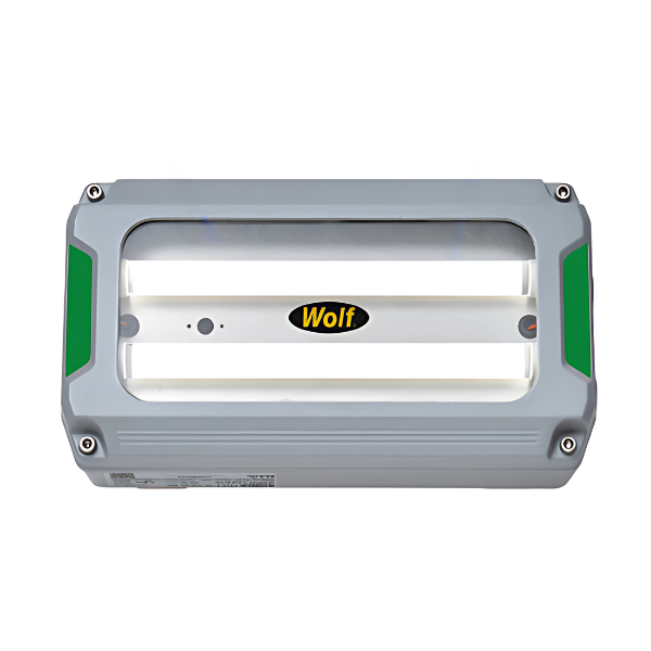 Lampa ścienno-sufitowa Ex ATEX Topserw WOLF LBXE, awaryjna, 32 W, 1*LED DLO, 59°C, zasilanie 110 V, strefa 1, 21