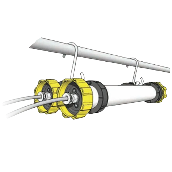 Haczyk typu S do lamp LX-400, długość 150 mm, szerokość 55 mm, 2 szt