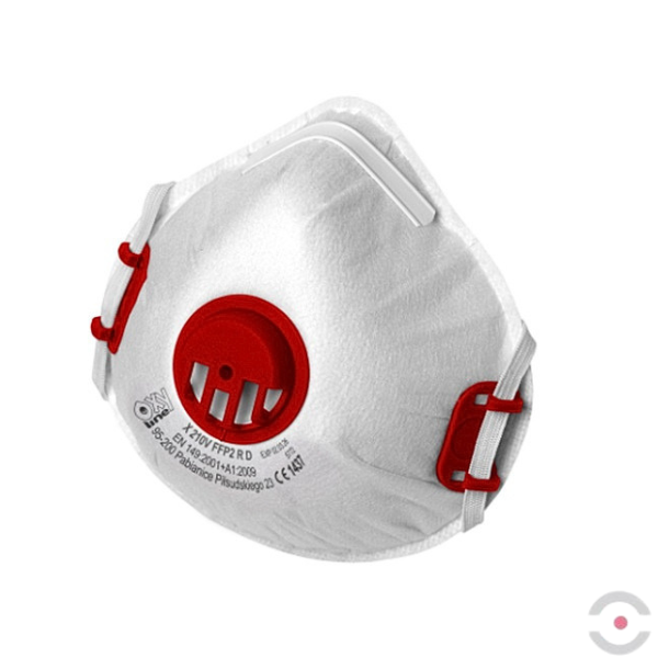 Półmaska filtrująca X 210V FFP2 R D, 10 szt.