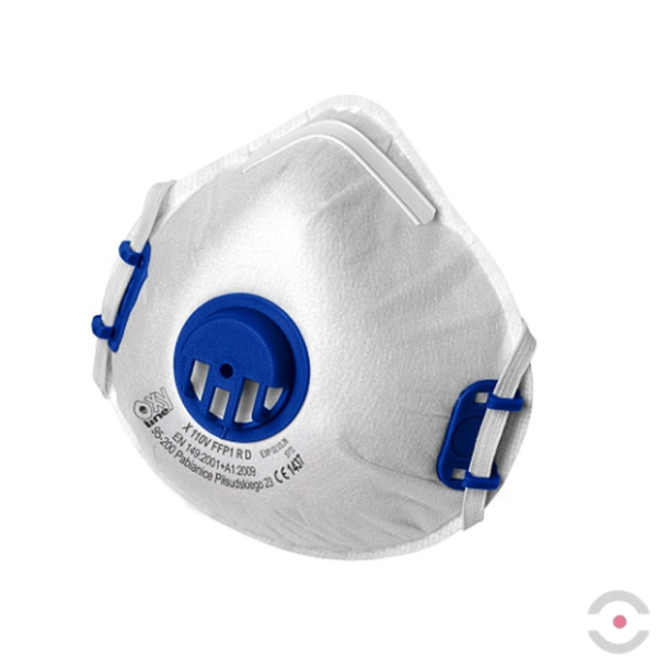 Półmaska filtrująca X 110 V FFP1 R D, 10 szt.