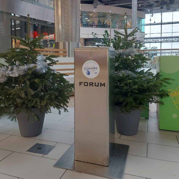 Dystrybutor wody pitnej Zdrojownia PANTAREI, z odpływem