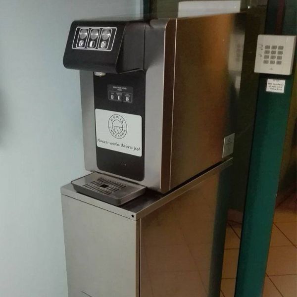 Dystrybutor wody pitnej Zdrojownia BLUSoda 45 Fizz, woda gazowana, chłodzona