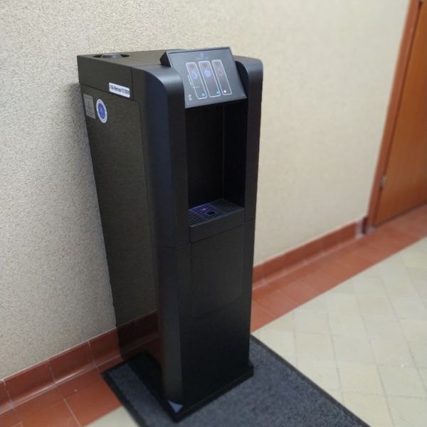 Dystrybutor wody pitnej Zdrojownia HYDRAZON Touch Free 15, bezdotykowy, woda chłodzona