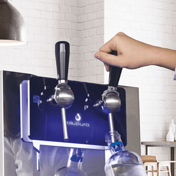 Dystrybutor wody pitnej Zdrojownia BLUBAR BEER TAP 80 FIZZ, stołowy, woda gazowana, chłodzona
