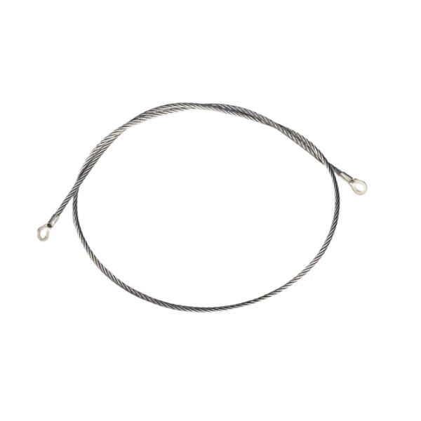 Przewód antyelektrostatyczny, nieizolowany, długość 1000 mm, 2*złączka 6 mm