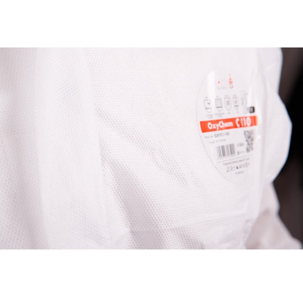 Kombinezon ochronny OxyChem C110, typ 5,6, rozmiar S, biały