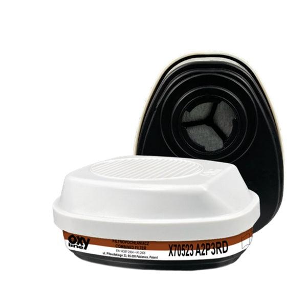 Filtropochłaniacz Oxyline OXYPRO X70523 A2 P3 R D, bagnet, 1 para