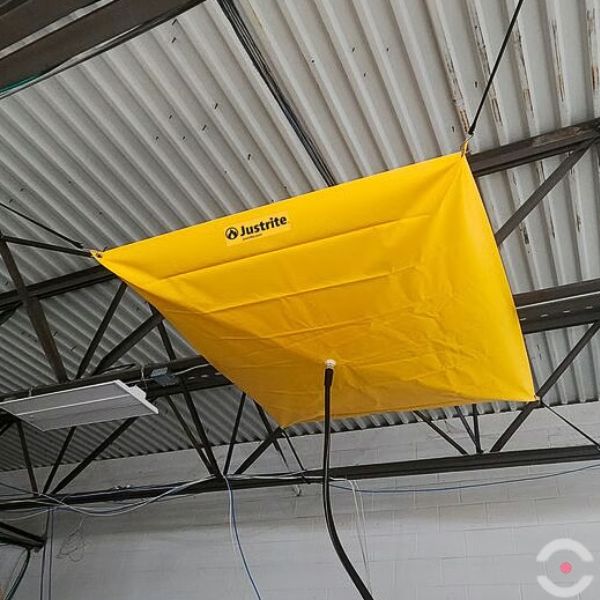 Płachta podsufitowa elastyczna Topserw, S*D 1500*1500, Ceiling Leak Diverters Grommets