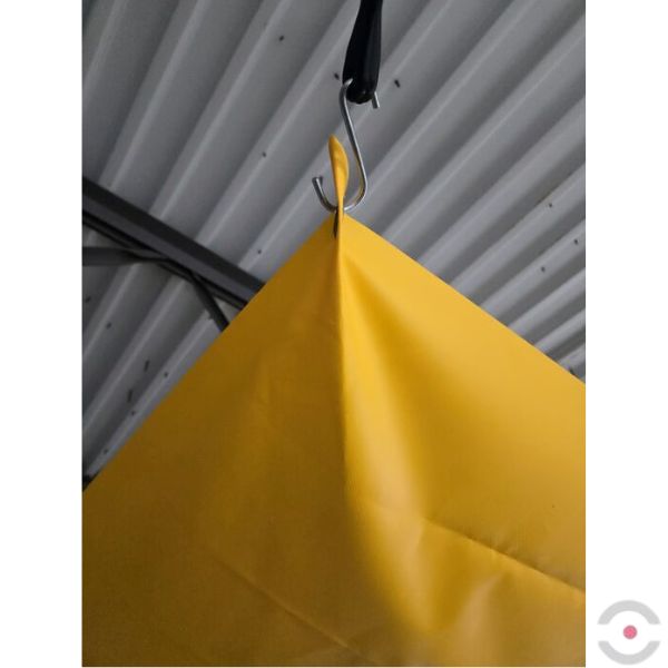 Płachta podsufitowa elastyczna Topserw, S*D 3700*3700, Ceiling Leak Diverters Grommets