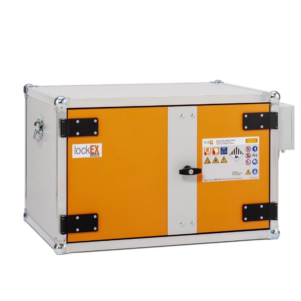 Szafa zabezpieczająca Topserw BATT S, ładowanie akumulatorów, 230V, 1 półka, 9 gniazd, bez nóżek, Premium Plus 8/5, (VDMA 24994)