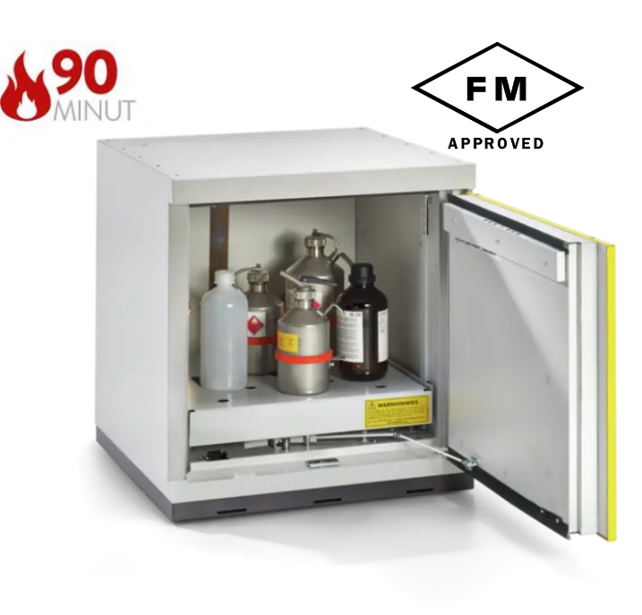 Szafa ognioodporna Topserw UNDER-90 S-5, 1 taca, drzwi CLA żółte, UTS, 90 min