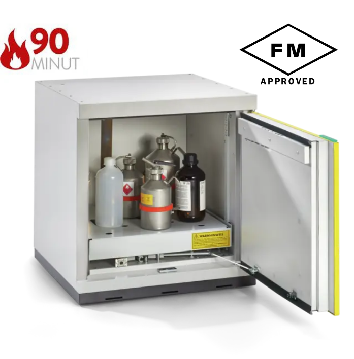 Szafa ognioodporna Topserw UNDER-90 S-5, 1 taca, drzwi PSH żółte, UTS, 90 min