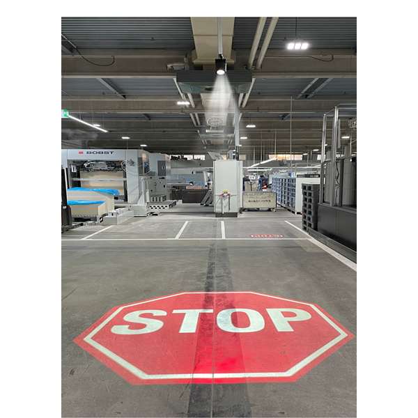 Projektor przemysłowy LED Topserw, 100W, stały, zewnętrzny, IP65, 4 soczewki, optyka 18°
