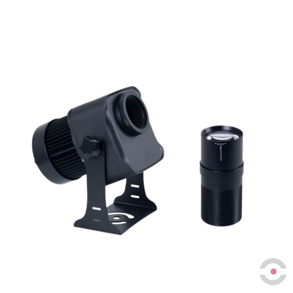 Projektor przemysłowy LED GOBO, 100W, optyka 13°, zewnętrzny, obrotowy, IP65