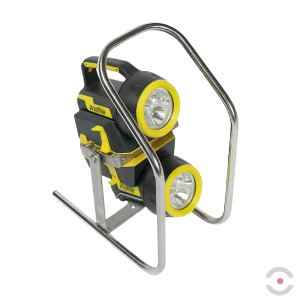 Zestaw świetlny EX ATEX, 2*latarka XT50, stojak, ładowarka