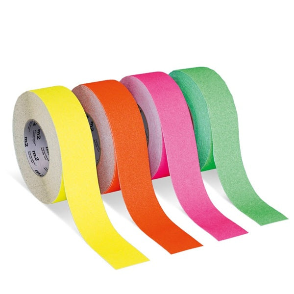 Taśma antypoślizgowa Signal Colour, rolka, żółta, S*D 25 mm*18,3 m