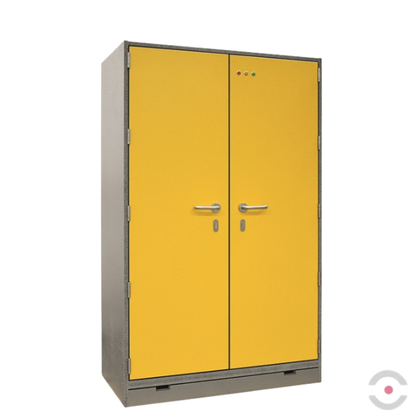 Szafa ognioodporna Topserw BATT-90 XL, składowanie baterii, 4 półki, PREMIUM I/O GGA, 90 min