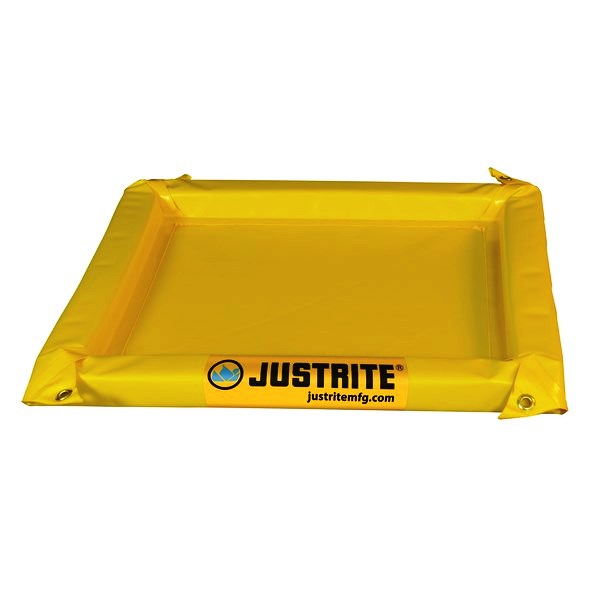 Wanna wychwytowa elastyczna Justrite 341 l, małe pojemniki, Maintenance Spill Berms