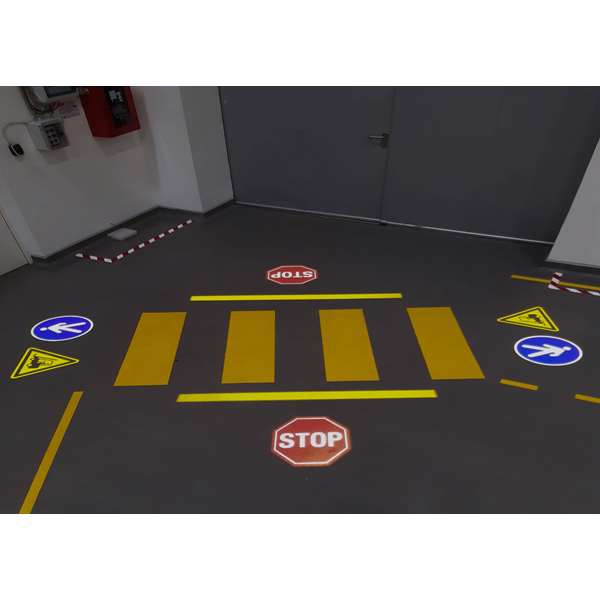 Projektor przemysłowy LED GOBO, 50W, optyka 20°, wewnętrzny, stały, IP20