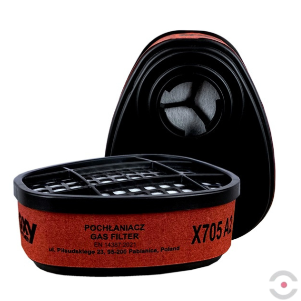 Pochłaniacz Oxyline OXYPRO X705 A2, bagnet, 1 para