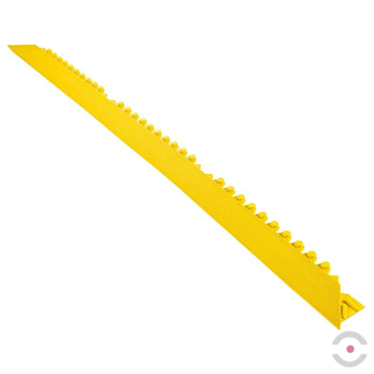 Listwa najazdowa do wykładzin przemysłowych, Skywalker, obrzeże męskie, 91 cm, obszar suchy, żółty