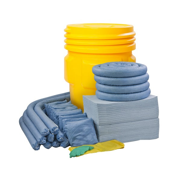 Zestaw stanowiskowy Topserw, OverPack, sorbenty tylko do oleju, 185 l