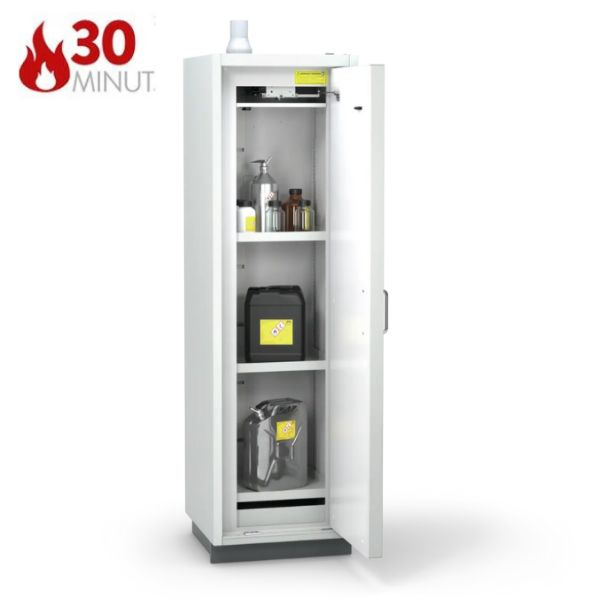 Szafa ognioodporna Topserw SAFE-30 M, 3 półki, drzwi CLA szare, BASIC, 30 min