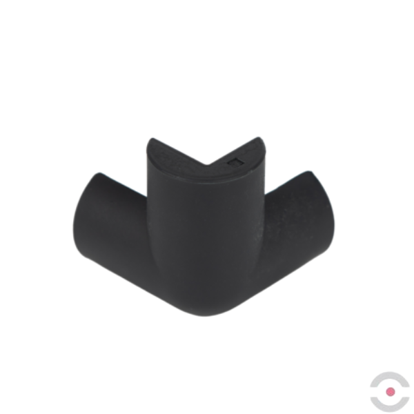 Narożnik ochronny blatu Knuffi, typ A3D, 3 wymiarowy, antracyt