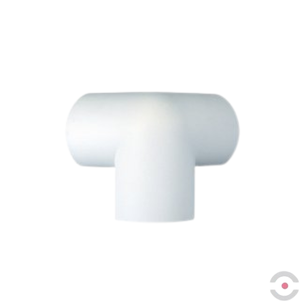 Narożnik ochronny blatu Knuffi, typ A3D, 3 wymiarowy, biały