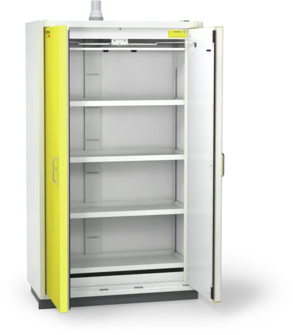 Szafa ognioodporna Topserw SAFE-90 XL, 4 półki, drzwi CLA żółte, CLASSIC, 90 min