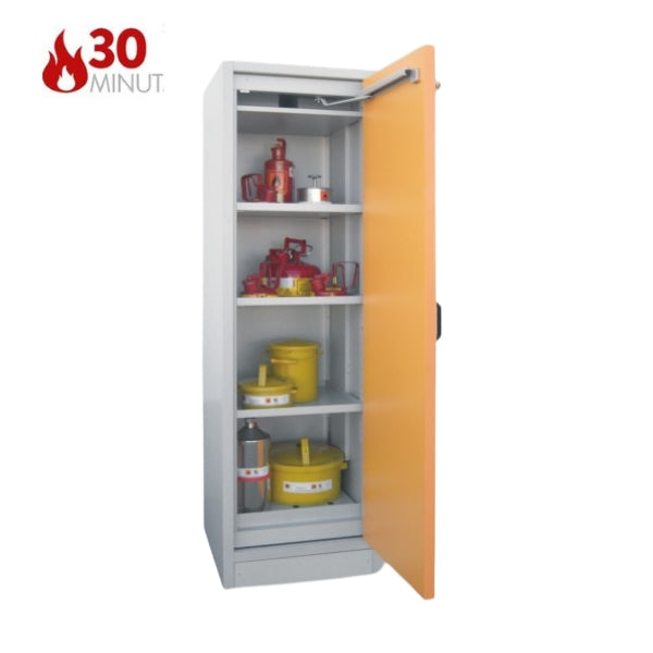 Szafa ognioodporna Topserw SAFE-30 M, 3 półki, drzwi szare, SiS, 30 min