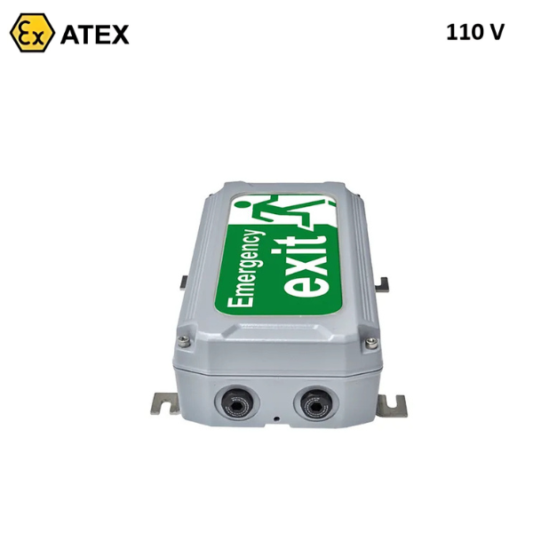 Lampa ścienno-sufitowa Ex ATEX Topserw WOLF LBXE, awaryjna, 32 W, 1*LED DLO, 59°C, zasilanie 110 V, strefa 1, 21