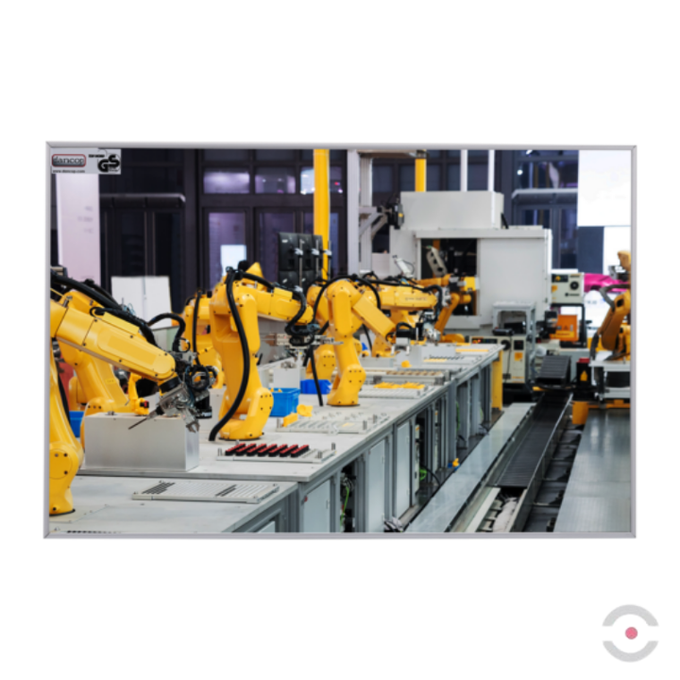 Lustro płaskie Dancop, Etna, akryl, 40*60 cm