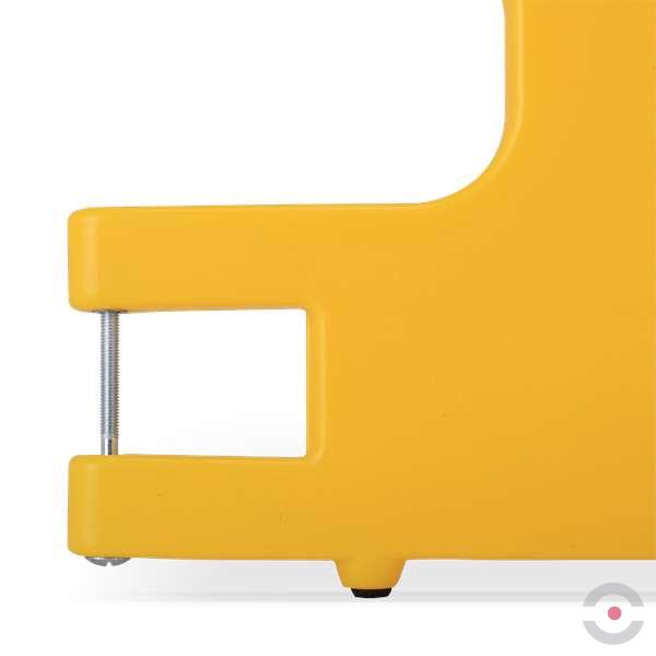 Bariera elementowa 3-częściowa, składana, polietylen, folia odblaskowa, żółta