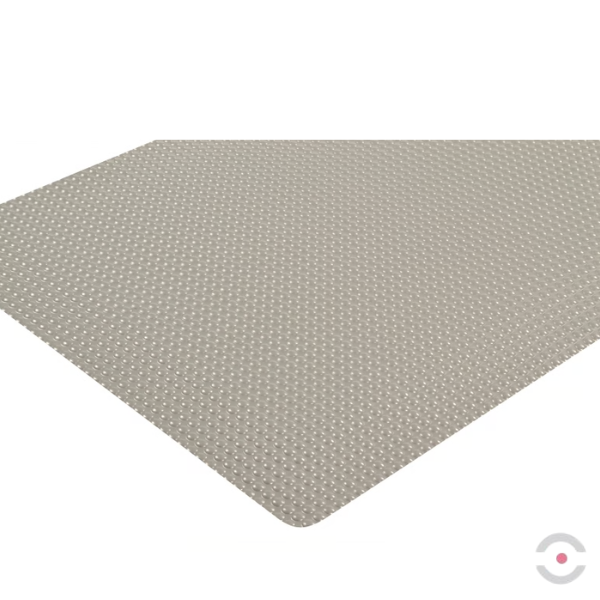 Mata ergonomiczna Notrax, 782 Sky Trax, laminowana, 91 cm x 6 m, obszar suchy, szary