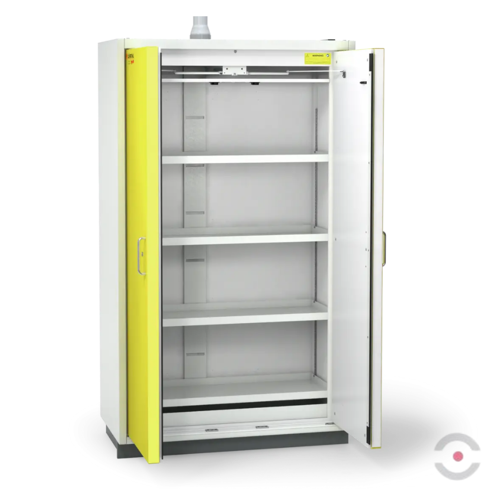 Szafa ognioodporna Topserw SAFE-90 XL, 4 półki, drzwi CLA żółte, CLASSIC, 90 min