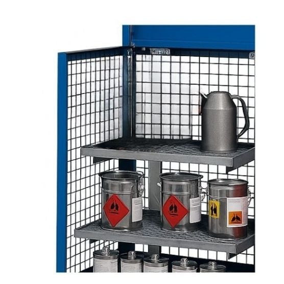 Półka kratowa (małe pojemniki) S*G 650*500 mm, 2 poziomy