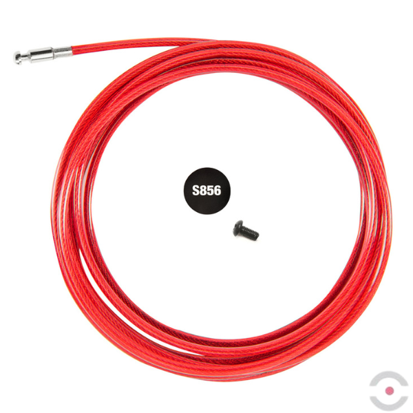 Blokada linkowa z powlekaną linką stalową