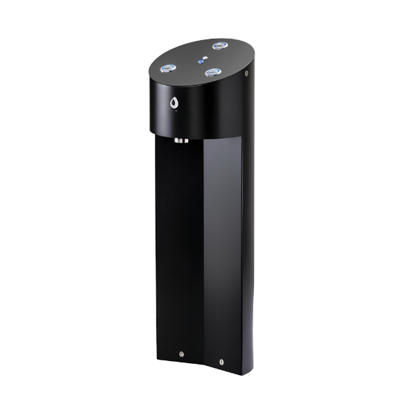 Dystrybutor wody pitnej Zdrojownia BLUTOWER BLACK HOT 3P FIZZ, barowy, woda gazowana, gorąca, chłodzona