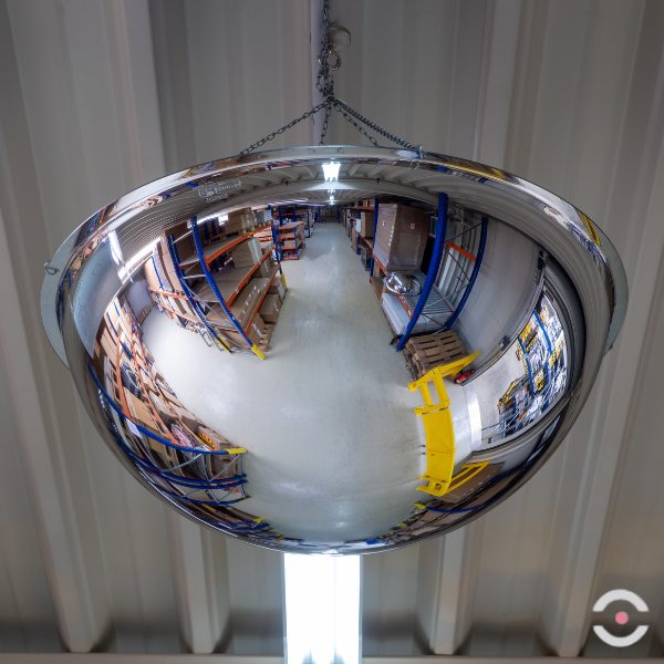 Lustro panoramiczne Dancop BM 360°, Saturn, akryl, kuliste 50 cm