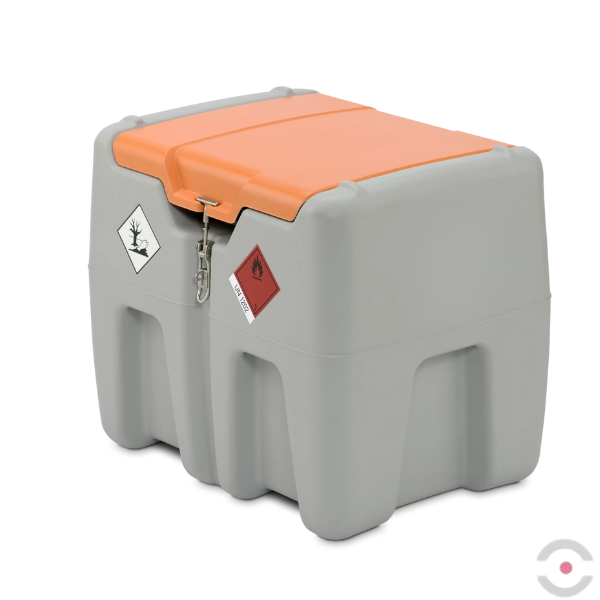 Mobilna stacja paliwa DIESEL, DT-Mobile Easy 210 l, pompa elektryczna CENTRI SP30 12V, 30l/min, automatyczny pistolet, pokrywa