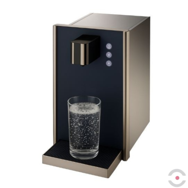 Dystrybutor wody pitnej Zdrojownia BLUGLASS 30 FIZZ, woda gazowana, chłodzona