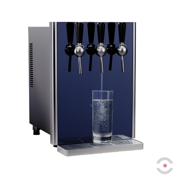 Dystrybutor wody pitnej Zdrojownia BLUGLASS BEER TAP 80 FIZZ, woda gazowana, chłodzona