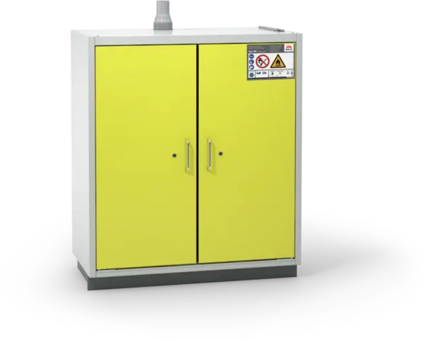 Szafa ognioodporna Topserw SAFE-90 XS, 2 półki, drzwi CLA żółte, CLASSIC, 90 min