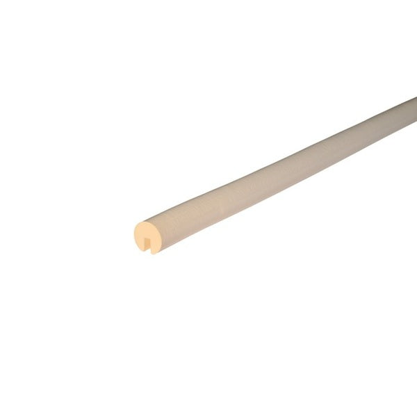 Elastyczny profil ostrzegawczo-ochronny Knuffi, typ B, biały, 1000 mm