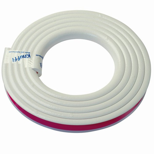 Elastyczny profil ostrzegawczo-ochronny Knuffi, typ A, biały, 1000 mm