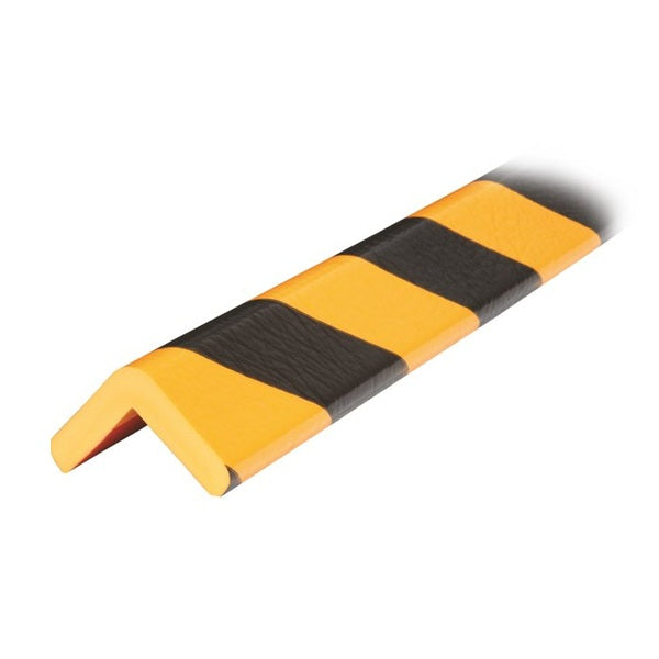 Elastyczny profil ostrzegawczo-ochronny Knuffi, typ E, żółty/czarny, 1000 mm