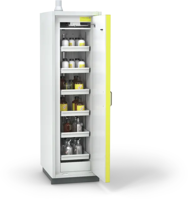 Szafa ognioodporna Topserw PRIME-90 ML, 6 półek wysuwanych, drzwi CLA żółte, CLASSIC, 90 min