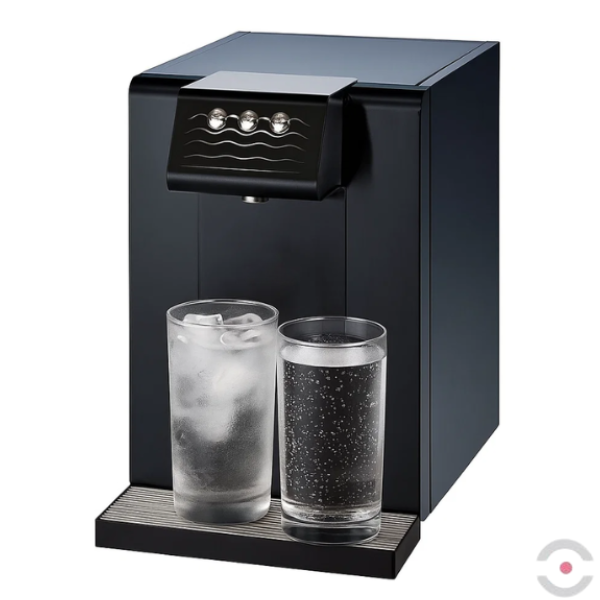 Dystrybutor wody pitnej Zdrojownia BLUSoda Black 30, woda chłodzona